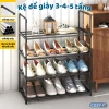 Kệ Giày Thép Cao Cấp 3-5 Tầng Gấp Gọn, Chống Gỉ, Chịu Lực Tốt – 89.000 VND