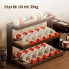 Kệ Gỗ Đa Tầng Cao Cấp, Khay Đựng Cốc Chén Đa Năng, Decor Phòng Khách & Bếp Sang Trọng - Giá 152.000 6