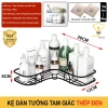 Kệ góc dán tường đa năng MKS014 - Chịu nước, treo tường phòng tắm & bếp 8