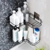 Kệ Góc Nhà Tắm Thép Sơn Tĩnh Dán Tường - Giá Treo Đa Năng, Tiết Kiệm Không Gian, Chỉ 25.000₫ 5