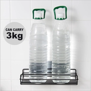 Kệ Góc Nhà Tắm Thép Sơn Tĩnh Dán Tường - Giá Treo Đa Năng, Tiết Kiệm Không Gian, Chỉ 25.000₫