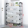 Kệ Inox Để Giày Dép 5 Tầng Có Nắp Đậy, Vách Ngăn Chắn Bụi – Chắc Chắn, Gọn Gàng, Tiện Lợi 160k 6