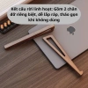 Kê Laptop Minimalist Gỗ, Tách Rời, Chống Trơn Trượt, Mang Đi Cafe - 39.980₫ 7