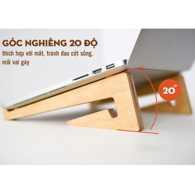 Kệ laptop Size M gỗ tự nhiên, tiện dụng, bền đẹp - giá chỉ 25.000đ