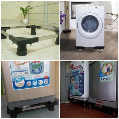 Kệ Máy Giặt Chống Rung, Chân Kê Tủ Lạnh Điều Chỉnh Kích Thước - Onemart 95k
