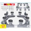 Kệ máy giặt & tủ lạnh 8 trụ 4 bánh xe, khóa an toàn, bám trắc vô bề mặt - 239.900₫ 7