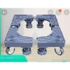 Kệ máy giặt & tủ lạnh 8 trụ 4 bánh xe, khóa an toàn, bám trắc vô bề mặt - 239.900₫ 8