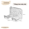 Kệ nhà tắm treo máy sấy tóc dán tường nhựa gợn sóng – Giá chỉ 74.000đ 8