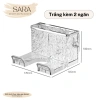 Kệ nhà tắm treo máy sấy tóc dán tường nhựa gợn sóng – Giá chỉ 74.000đ 10