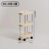Kệ Nhựa 3 Tầng Đặt Góc Hẹp Logo Gấu - Thiết Kế Tiết Kiệm Không Gian, Giá Chỉ 51.500₫