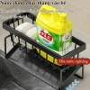 Kệ rửa chén bát sơn tĩnh điện, kèm khay hứng nước + tặng khăn lau, FREE SHIP, 18.000₫ 4