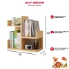 Kệ sách mini xương rồng đa năng 40x17x40cm - Giá chỉ 84.000đ, thiết kế hiện đại, tiết kiệm không gian