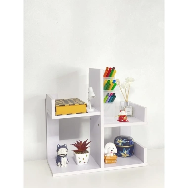 Kệ sách mini xương rồng đa năng 40x17x40cm - Giá chỉ 84.000đ, thiết kế hiện đại, tiết kiệm không gian 2