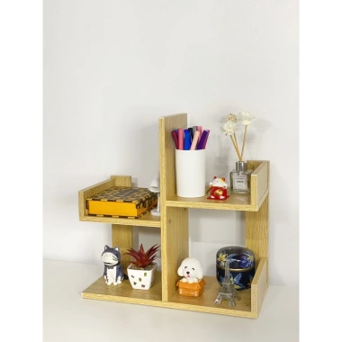 Kệ sách mini xương rồng đa năng 40x17x40cm - Giá chỉ 84.000đ, thiết kế hiện đại, tiết kiệm không gian 4
