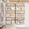 Kệ sắp xếp & túi vải không dệt treo tường 1‑3 lớp - Lưu trữ phòng ngủ, mỹ phẩm, đồ chơi - Giá 77.440₫