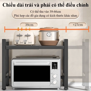 Kệ SHINNY lò nướng, lò vi sóng 1-2 tầng, khung thép carbon dày dặn, giá 375k 2