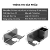 Kệ Treo Máy Sấy Tóc Dán Tường - Khe Móc Dây, Ống Đựng Lược, Chịu Lực, Giá 20.000₫ 2