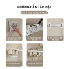 Kệ treo tường đa năng cho nhà bếp tiện lợi không cần khoan, giá chỉ 82.000₫ 8
