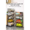 Kệ xe đẩy lưới sắt đa năng cho bếp - Bảo quản rau củ, có bánh xe, giá 204.000 VND 3