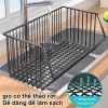 Kệ xe đẩy lưới sắt đa năng cho bếp - Bảo quản rau củ, có bánh xe, giá 204.000 VND 6