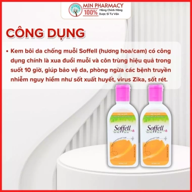 Kem Bôi Da Chống Muối Soffell Hương Hoa Cam - Dưỡng ẩm, Trắng Da, Giá 31.500đ 2
