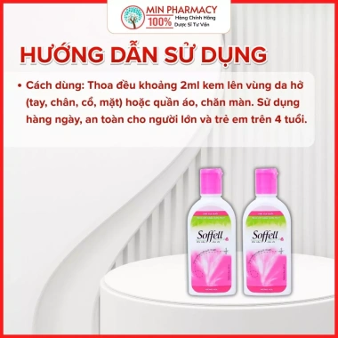 Kem Bôi Da Chống Muối Soffell Hương Hoa Cam - Dưỡng ẩm, Trắng Da, Giá 31.500đ 3