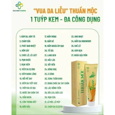 Kem bôi da Thuần Mộc Thanh Mộc Hương 16g - Dưỡng ẩm sâu, giảm ngứa, chính hãng, giá 112.000đ