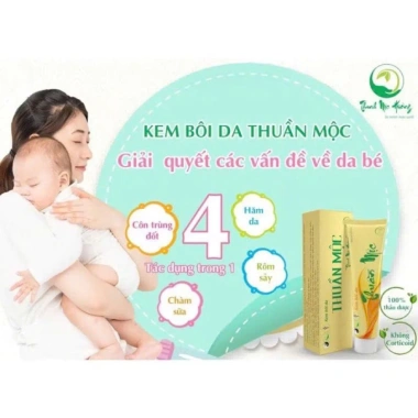 Kem bôi da Thuần Mộc Thanh Mộc Hương 16g - Dưỡng ẩm sâu, giảm ngứa, chính hãng, giá 112.000đ