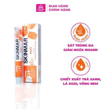 Kem Bôi Giảm Ngứa Skinmar 10g Chính Hãng - Hiệu Quả Nhanh, An Toàn, Giá 58.000₫
