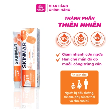 Kem Bôi Giảm Ngứa Skinmar 10g Chính Hãng - Hiệu Quả Nhanh, An Toàn, Giá 58.000₫