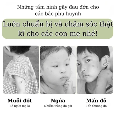 Kem Bôi Muỗi Côn Trùng Giảm Ngứa Nhanh Da Dịu Mát An Toàn Cho Bé 85k 4
