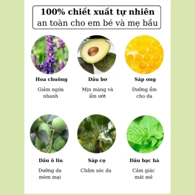 Kem Bôi Muỗi Côn Trùng Giảm Ngứa Nhanh Da Dịu Mát An Toàn Cho Bé 85k 5