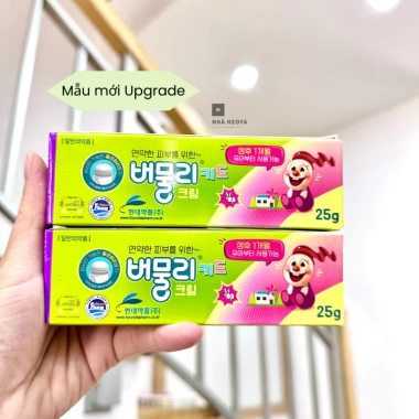 Kem Bôi Muối Dốt Côn Trùng Cắn Bumooly Kids 25g cho bé 1m+ Hàn Quốc - Giá 125k