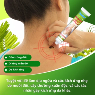 Kem bôi muỗi đốt Sumifun giảm ngứa, ngăn sưng đỏ, phù hợp mọi da, giá 79.000₫ 3 Kem bôi muỗi đốt Sumifun giảm ngứa, ngăn sưng đỏ, phù hợp mọi da, giá 79.000₫ 3