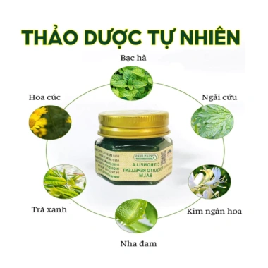 Kem Bôi Muỗi Đốt THÁI LAN Cao Cấp Giảm Sưng Ngứa, Dịu Vết Đốt, Kiến Cắn 75.000