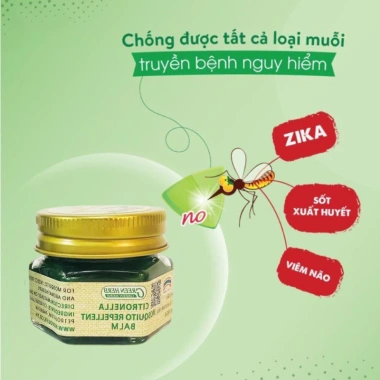 Kem Bôi Muỗi Đốt Thái Lan TT17 Chính Hãng - An Toàn Bé & Người Lớn, Giá 80.000đ