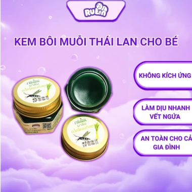 Kem Bôi Muỗi Đốt Thái Lan Xịt Chống Muỗi - Dịu Đốt, Giảm Ngứa, Kiến Cắn, 55.000đ