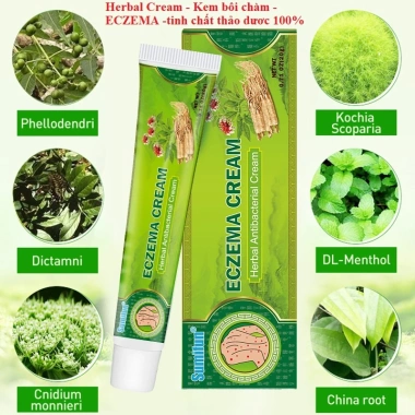 Kem Bôi Ngứa, Eczema, Chàm Da, Mụn Nước, Tổ Đỉa - Thảo Dược An Toàn, Hiệu Quả Tức Thì, Giá 110.880 VNĐ