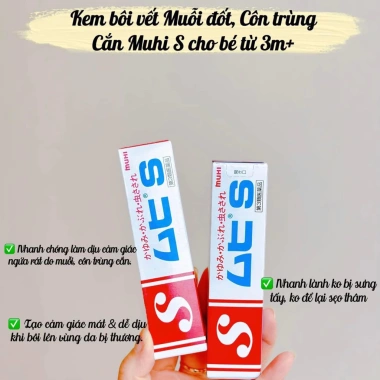Kem bôi trị muỗi đốt Muhi S 18g - Giảm ngứa nhanh tan, giá chỉ 132.000đ 6