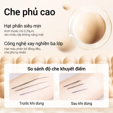 Kem che khuyết điểm toàn diện Carslan 12g - Dưỡng da, mờ vết thâm, giảm 22% chỉ 242.000đ 3 Kem che khuyết điểm toàn diện Carslan 12g - Dưỡng da, mờ vết thâm, giảm 22% chỉ 242.000đ 3