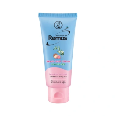 Kem chống muỗi đốt cho bé 6 tháng tuổi hương khuynh diệp Remos 70g - 52.000₫