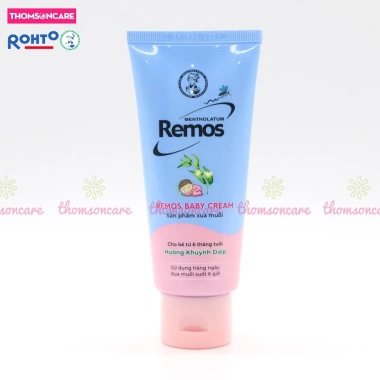 Kem chống muỗi Remos 70g cho bé 6 tháng+ – Xua đuổi muỗi khuynh diệp, giá 68.000₫ 2