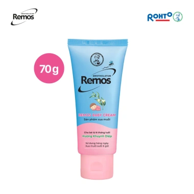 Kem chống muỗi Remos 70g cho bé 6 tháng+ – Xua đuổi muỗi khuynh diệp, giá 68.000₫ 4