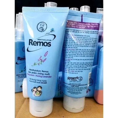 Kem chống muỗi Remos 70g - Hương Khuynh Diệp, Cam, Xả Chanh, Lavender - 55.000₫