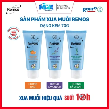 Kem chống muỗi Rohto Metholatum Remos hương cam 70g – Diệt muỗi nhanh, thơm mát, giảm 20% 7 Kem chống muỗi Rohto Metholatum Remos hương cam 70g – Diệt muỗi nhanh, thơm mát, giảm 20% 7