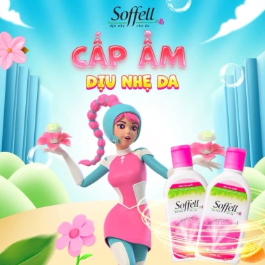 Kem Chống Muỗi Soffell 60ml - Công Thức Tự Nhiên, Không Kích Ứng, Giá 38.000
