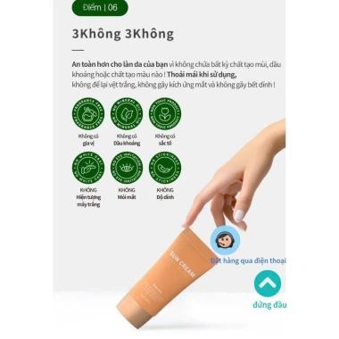 Kem Chống Nắng Carecella 50ml SPF50 - Bảo Vệ Da, Dưỡng ẩm, Giá 415.000đ 3