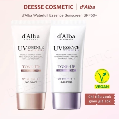 Kem chống nắng d'Alba cao cấp - Chống UV, dưỡng trắng, cấp ẩm, chỉ 155,640 VND Kem chống nắng d'Alba cao cấp - Chống UV, dưỡng trắng, cấp ẩm, chỉ 155,640 VND