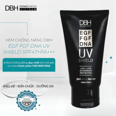 Kem chống nắng DBH EGF FGF DNA UV Shield SPF47+ PA+++ - Giá ưu đãi 1,600,000₫ 4