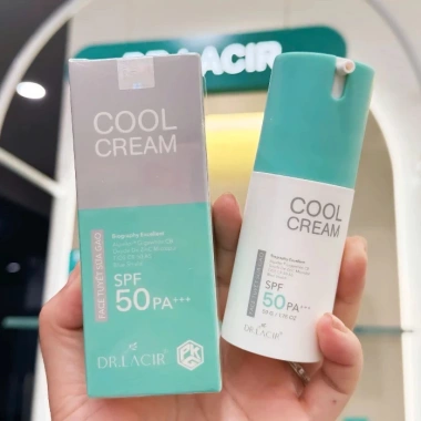 Kem Chống Nắng Dr. Lacir Cool Cream SPF55++ 50ml - Dưỡng Da Ngày, Mẫu Mới 2.025, Giá 243.000 VND 2